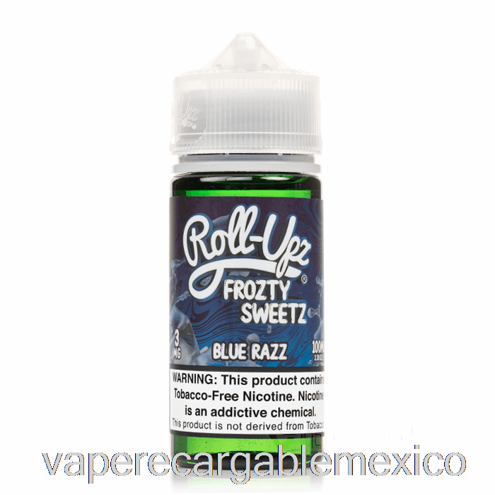 Vape Recargable Blue Raspberry Ice - E-líquido Jugo Roll-upz - 100ml 6mg